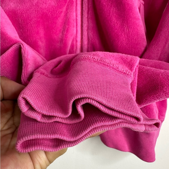 Juicy Couture Women’s Classic Velour Hoodie Size Large - Picture 7 of 10